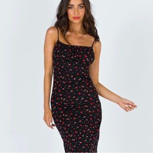 Ruched Bodycon Dress TFNC London ASOS NWT Small